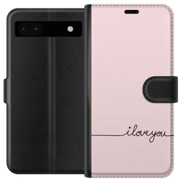 Kompatibel Tegnebogsetui til Google Pixel 6a Jeg Elsker Dig