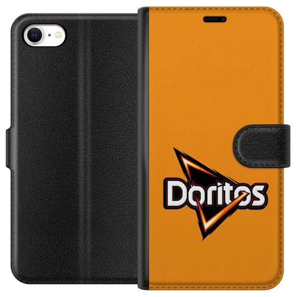 Kompatibel Tegnebogsetui til Apple iPhone 6 Sleek Doritos design med ikonisk logo