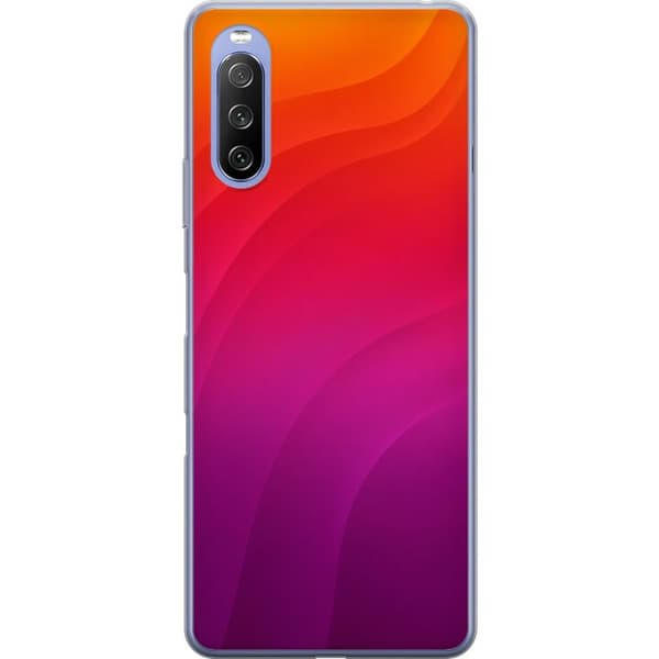 Kompatibelt Mobilskal till Sony Xperia 10 III Lite Sunset Waves