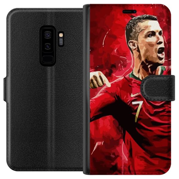 Kompatibelt Lommeboketui til Samsung Galaxy S9+ Ronaldo