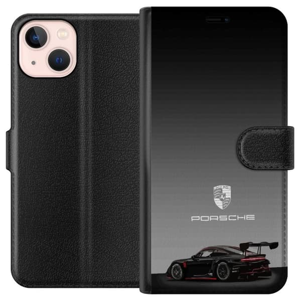 Kompatibelt Plånboksfodral till Apple iPhone 13 mini Porsche
