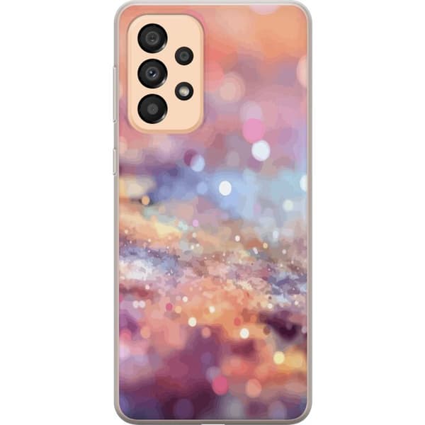 Yhteensopiva Puhelinkuori Samsung Galaxy A33 5G Kimaltelee