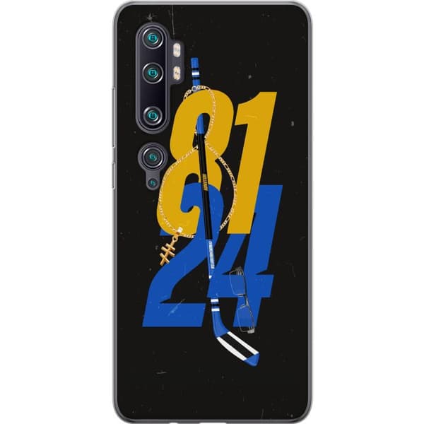 Kompatibelt Mobildeksel til Xiaomi Mi Note 10 Pro Hockeynummer med klubba
