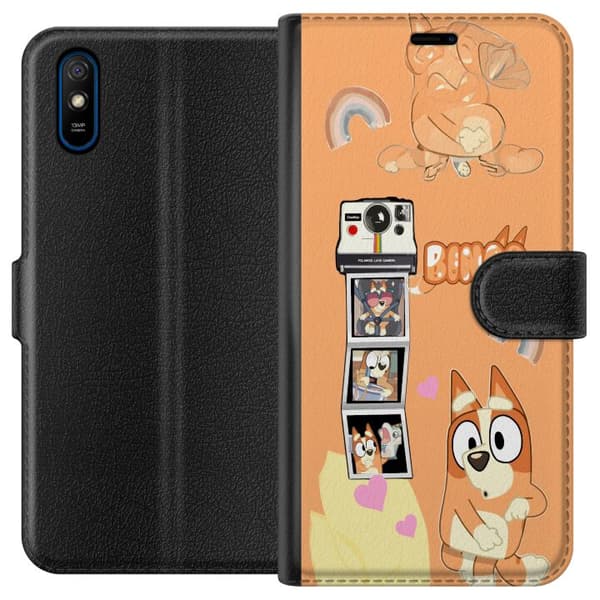 Kompatibel Tegnebogsetui til Xiaomi Redmi 9A Bluey