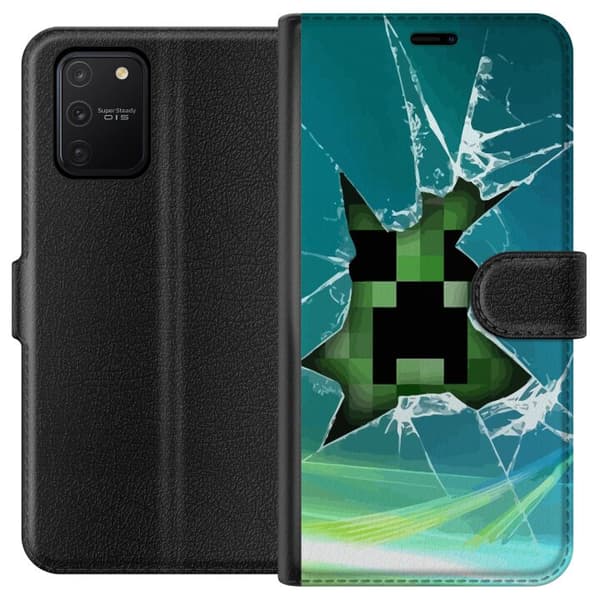 Kompatibelt Lommeboketui til Samsung Galaxy S10 Lite Minecraft