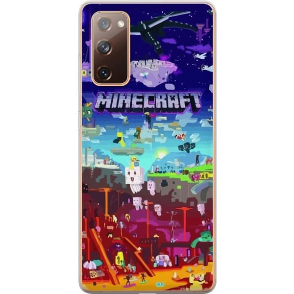Kompatibelt Mobildeksel til Samsung Galaxy S20 FE Minecraft