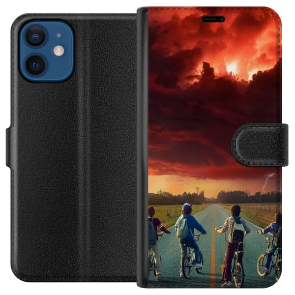 Kompatibelt Lommeboketui til Apple iPhone 12 Stranger Things