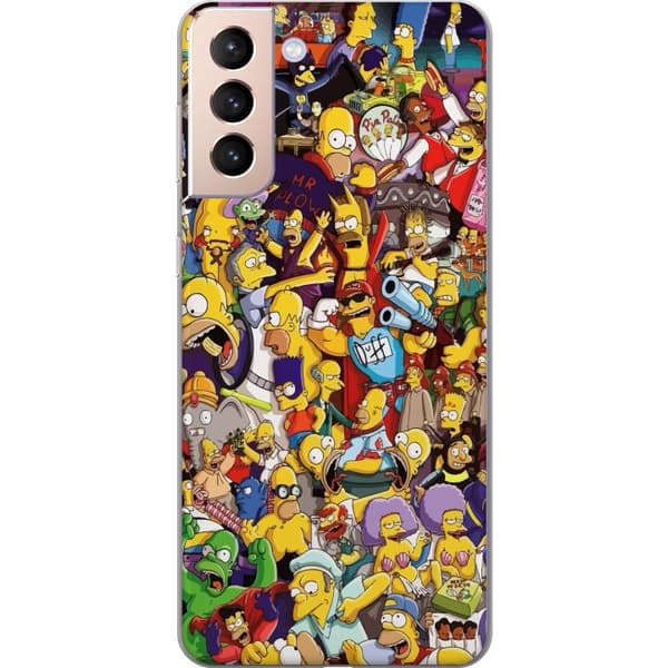 Kompatibelt Mobildeksel til Samsung Galaxy S21 Simpsons