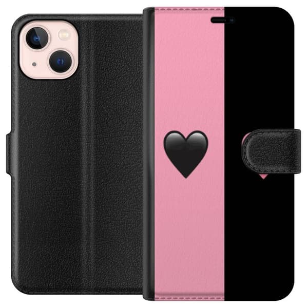 Kompatibelt Plånboksfodral till Apple iPhone 13 mini Hjärtan