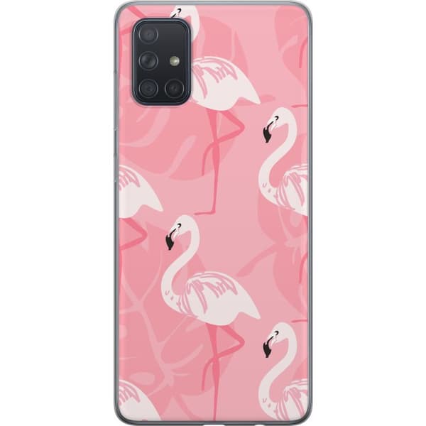 Kompatibelt Mobildeksel til Samsung Galaxy A71 Flamingo