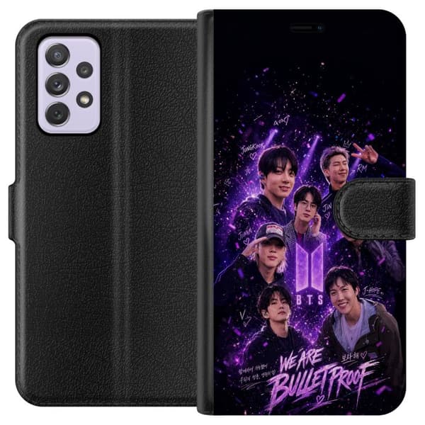 Kompatibelt Plånboksfodral till Samsung Galaxy A52s 5G BTS