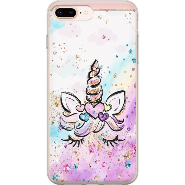 Kompatibel Mobilcover til Apple iPhone 8 Plus Unicorn