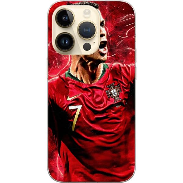 Kompatibelt Mobilskal till Apple iPhone 14 Pro Cristiano Ronaldo