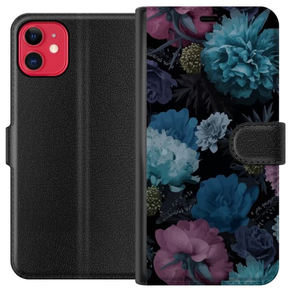 Kompatibelt Plånboksfodral till Apple iPhone 11 Blommor