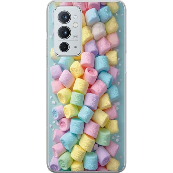 Kompatibelt Mobilskal till OnePlus 9RT 5G Söt godisdesign med marshmallows
