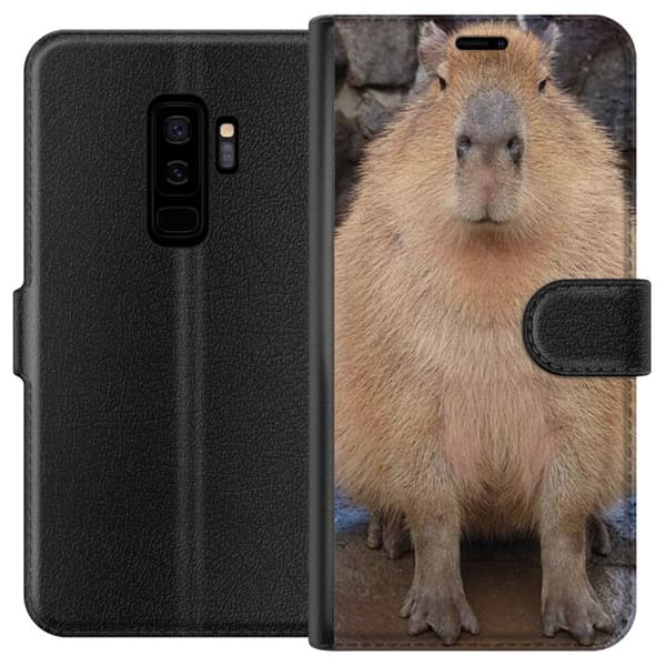 Kompatibelt Plånboksfodral till Samsung Galaxy S9+ Capybara