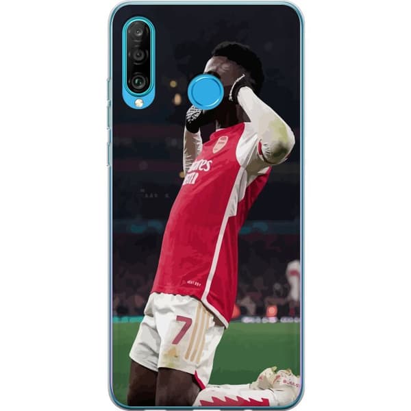 Kompatibelt Mobilskal till Huawei P30 lite Bukayo Saka