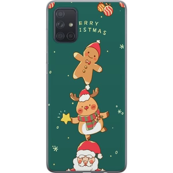 Kompatibelt Mobildeksel til Samsung Galaxy A71 God Jul