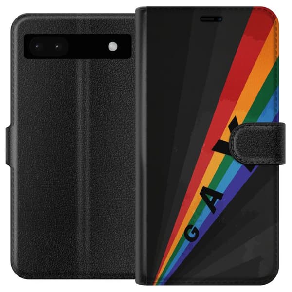Yhteensopiva Lompakkokotelo Google Pixel 6a Gay regnbåge