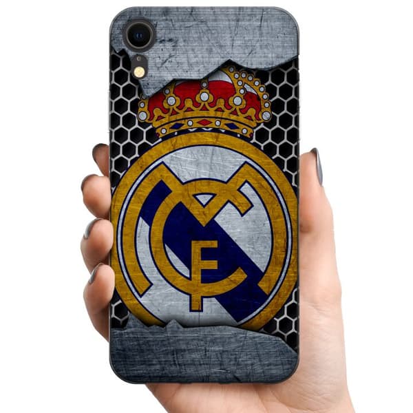 Kompatibelt Mobilskal till Apple iPhone XR Real Madrid CF