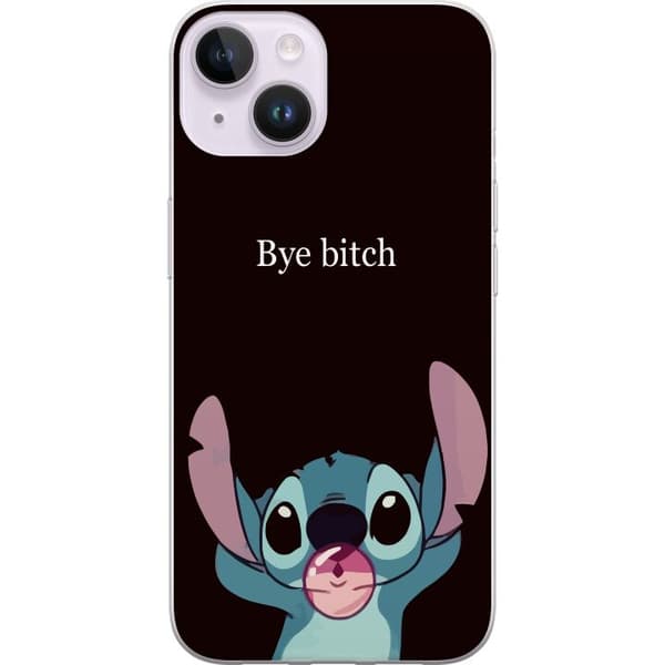 Kompatibel Mobilcover til Apple iPhone 15 Bye bitch, Stitch