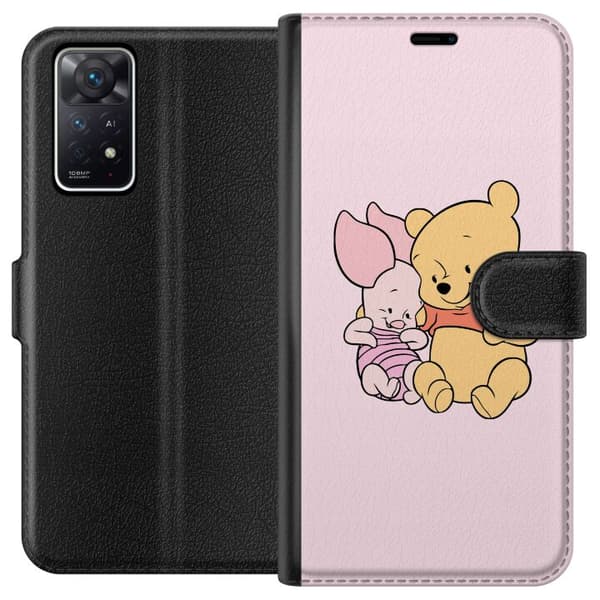 Kompatibelt Plånboksfodral till Xiaomi Redmi Note 11 Pro 5G Nalle Puh
