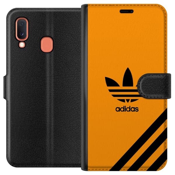 Kompatibelt Lommeboketui til Samsung Galaxy A20e Adidas