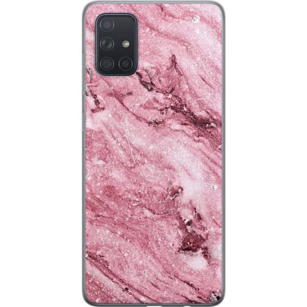 Kompatibelt Mobilskal till Samsung Galaxy A71 Glitter Marble