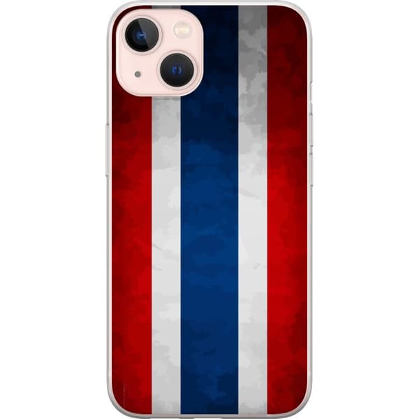Kompatibelt Mobildeksel til Apple iPhone 13 Thai flagg i stilren retrodesign