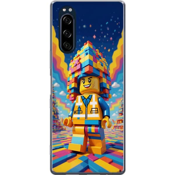 Kompatibelt Mobildeksel til Sony Xperia 5 Byggklossfigur