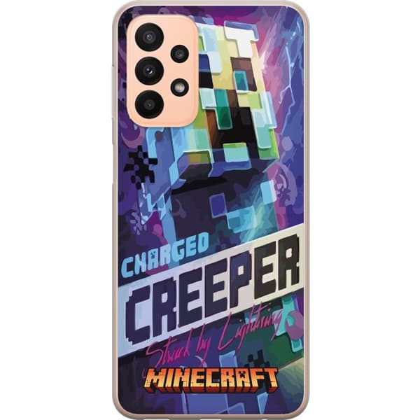 Kompatibel Mobilcover til Samsung Galaxy A23 Minecraft