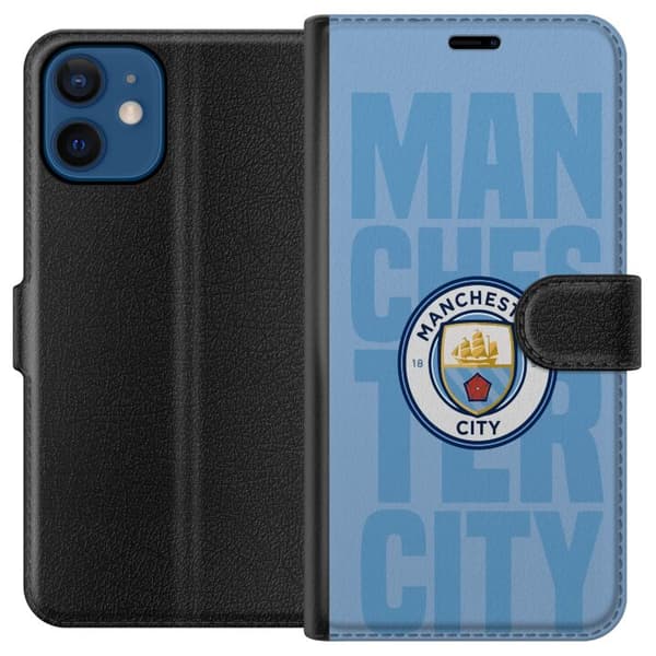 Kompatibel Tegnebogsetui til Apple iPhone 12 mini Manchester City