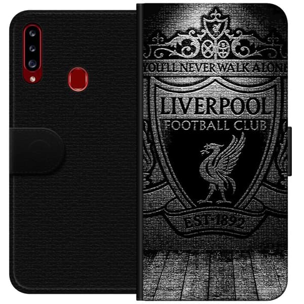 Kompatibelt Plånboksfodral till Samsung Galaxy A20s Liverpool