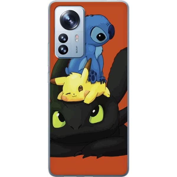Kompatibelt Mobilskal till Xiaomi 12 Pro Lilo and Stitch