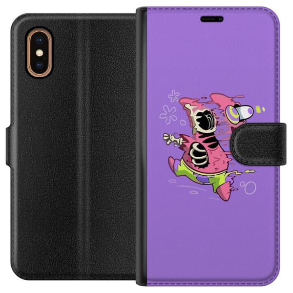 Kompatibelt Lommeboketui til Apple iPhone XS Max Smält Patrick