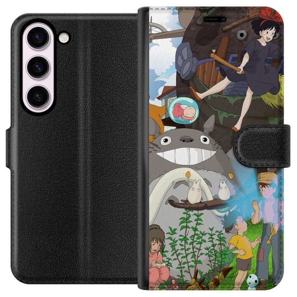 Kompatibel Tegnebogsetui til Samsung Galaxy S23 Studio Ghibli