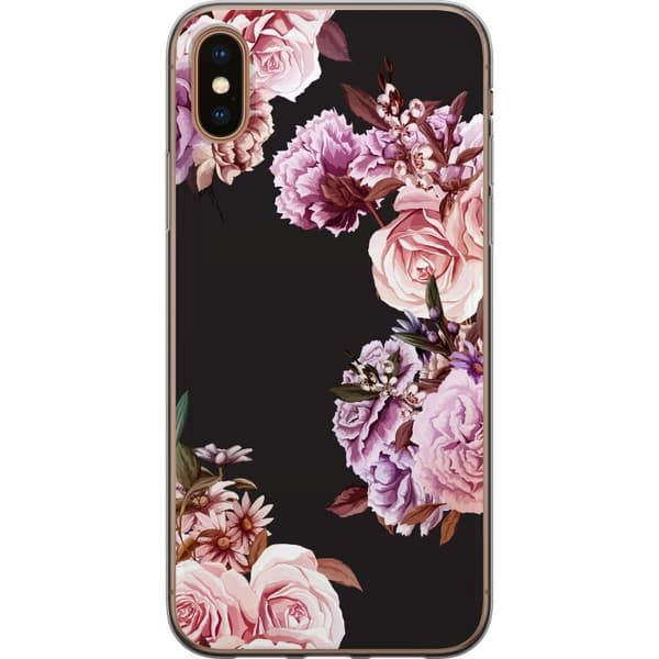 Kompatibelt Mobilskal till Apple iPhone XS Blommor