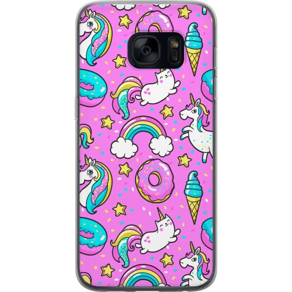 Kompatibelt Mobildeksel til Samsung Galaxy S7 Unicorn