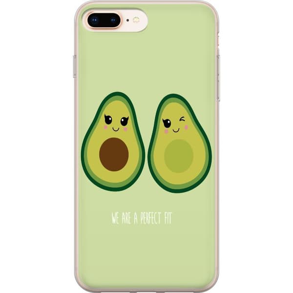 Kompatibelt Mobildeksel til Apple iPhone 8 Plus Avokado