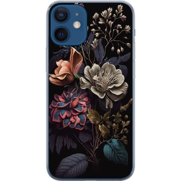 Yhteensopiva Puhelinkuori Apple iPhone 12 mini Kukat