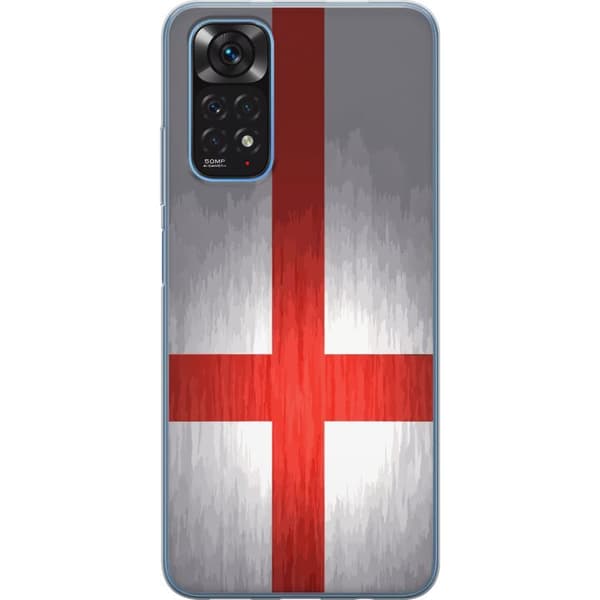 Kompatibelt Mobildeksel til Xiaomi Redmi Note 11 Englands flagga