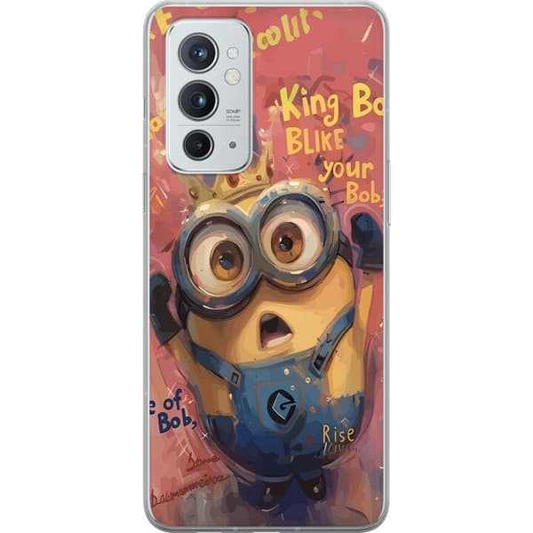 Kompatibelt Mobildeksel til OnePlus 9RT 5G Minion Med Krona