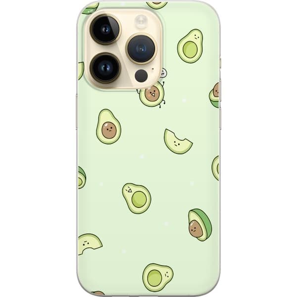 Kompatibelt Mobilskal till Apple iPhone 14 Pro Glad Avokado