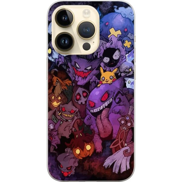 Kompatibelt Mobilskal till Apple iPhone 14 Pro Pokemon Haunter