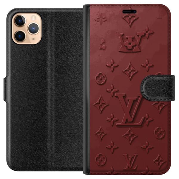Kompatibelt Plånboksfodral till Apple iPhone 11 Pro Max Elegant monogrammönster med exklusiv känsla