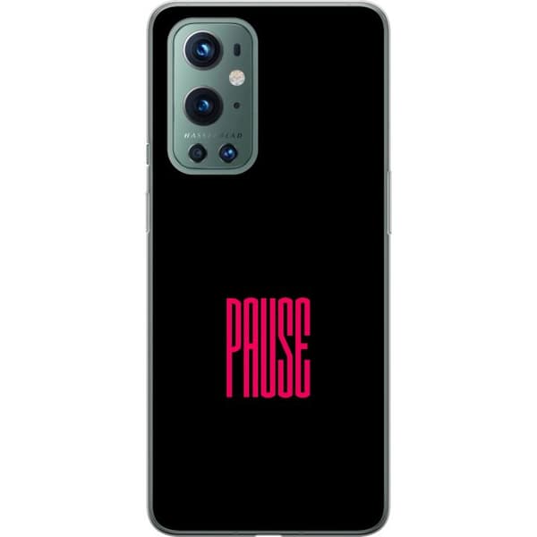 Yhteensopiva Puhelinkuori OnePlus 9 Pro Pause text