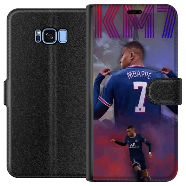Kompatibelt Plånboksfodral till Samsung Galaxy S8 Kylian Mbappé