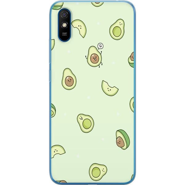 Kompatibelt Mobilskal till Xiaomi Redmi 9A Glad Avokado
