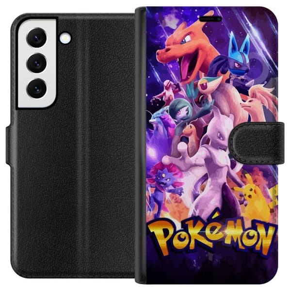 Kompatibelt Plånboksfodral till Samsung Galaxy S22 5G Pokémon