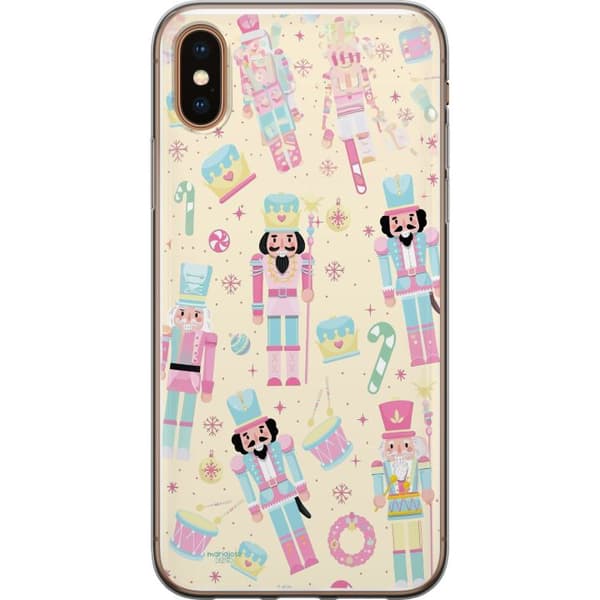 Kompatibelt Mobilskal till Apple iPhone X Charmigt julmotiv